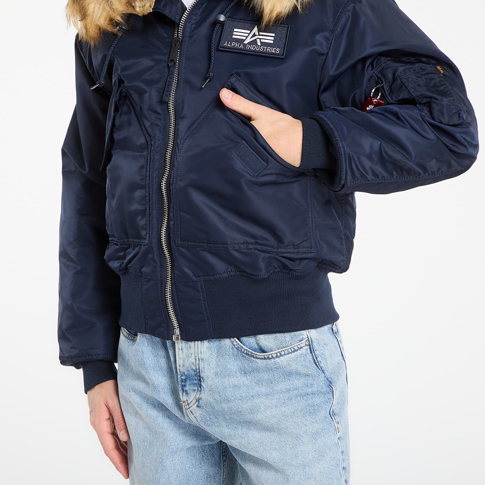 Joped Alpha Industries 45P Hooded Custom Navy