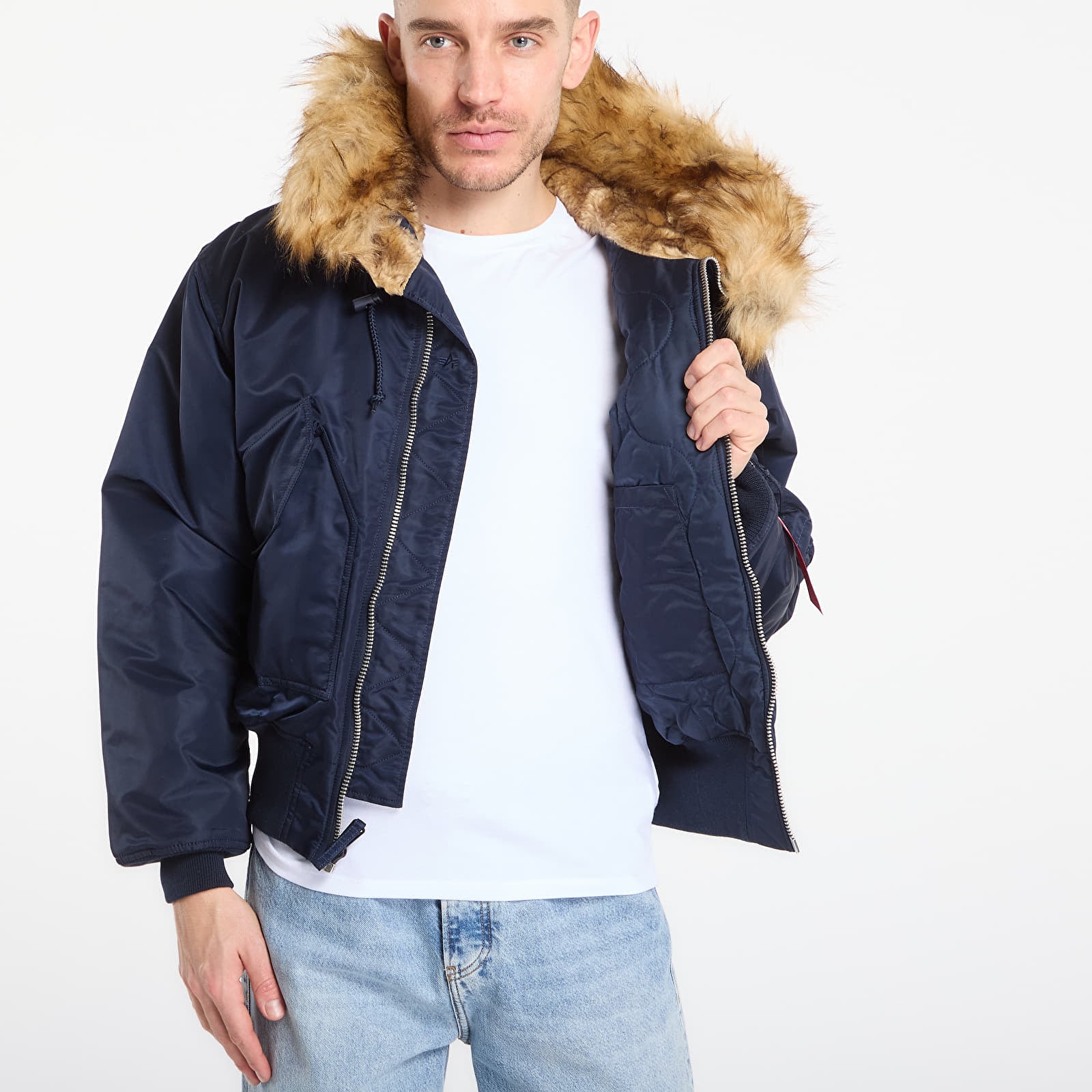 Joped Alpha Industries 45P Hooded Custom Navy