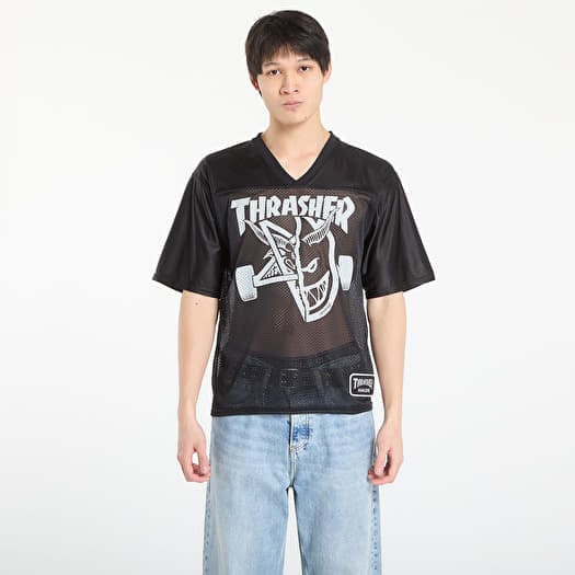 Джърси Thrasher x Spitfire Thrash & Burn Football Jersey Black