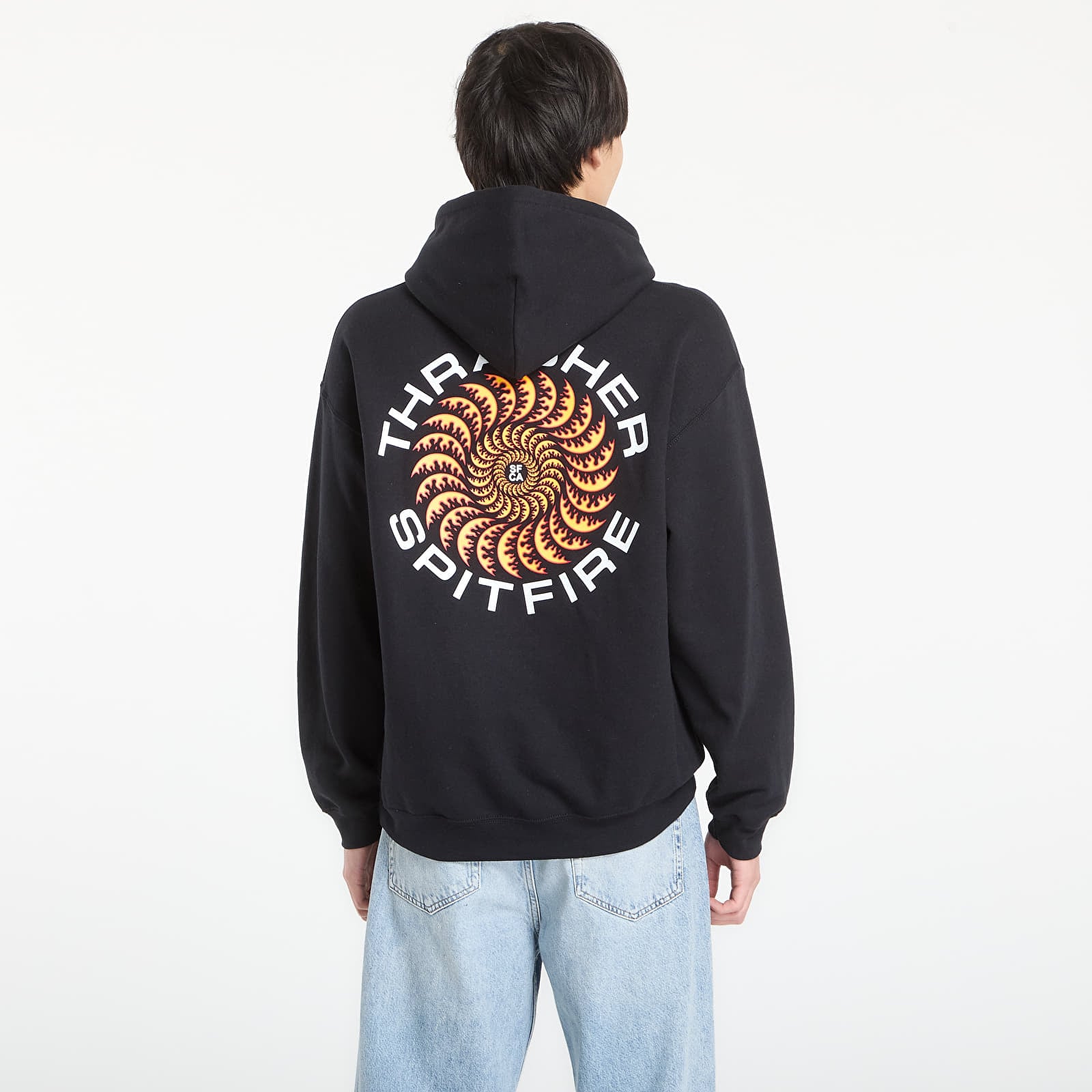 Hoodies and sweatshirts  Thrasher x Spitfire Classic Swirl Hoodie Black