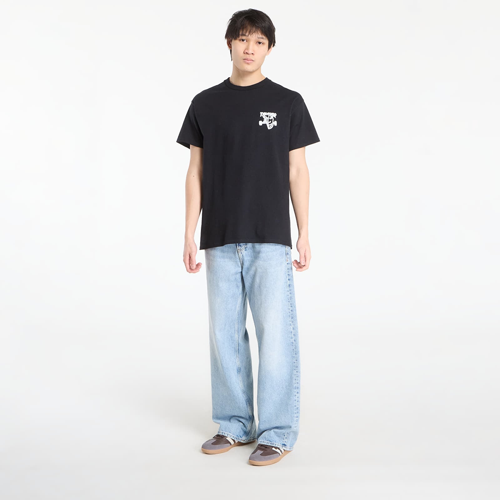 T-shirts Thrasher x Spitfire Classic Swirl T-Shirt Black