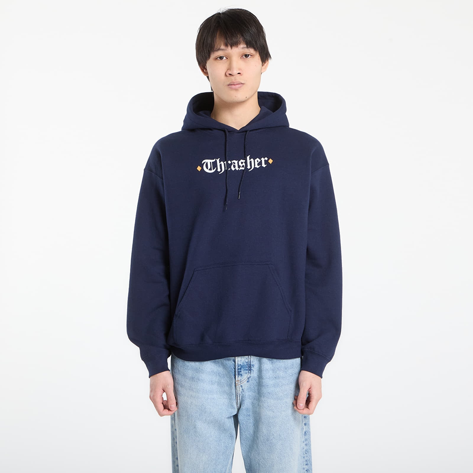 Sweatshirt Thrasher x Spitfire The End Oath Hoodie Navy M