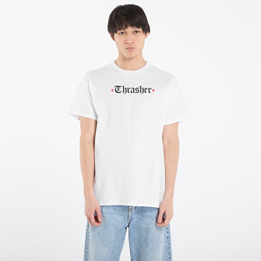 T-shirt Thrasher x Spitfire The End Oath T-Shirt White