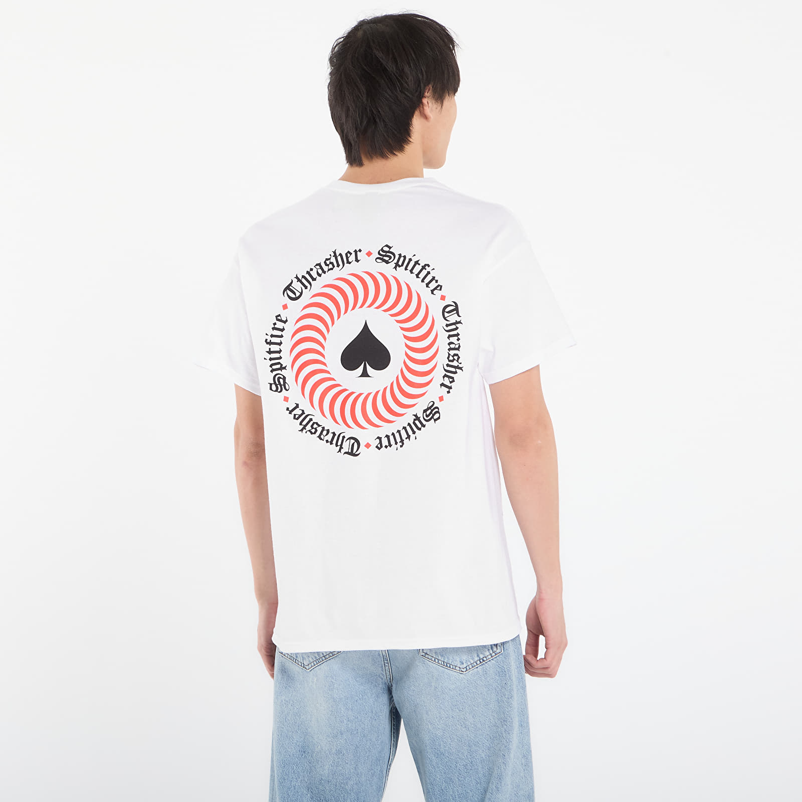 Koszulki Thrasher x Spitfire The End Oath T-Shirt White