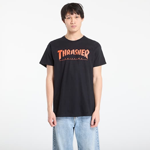 T-shirt Thrasher x Spitfire Big Head Jake T-Shirt Black
