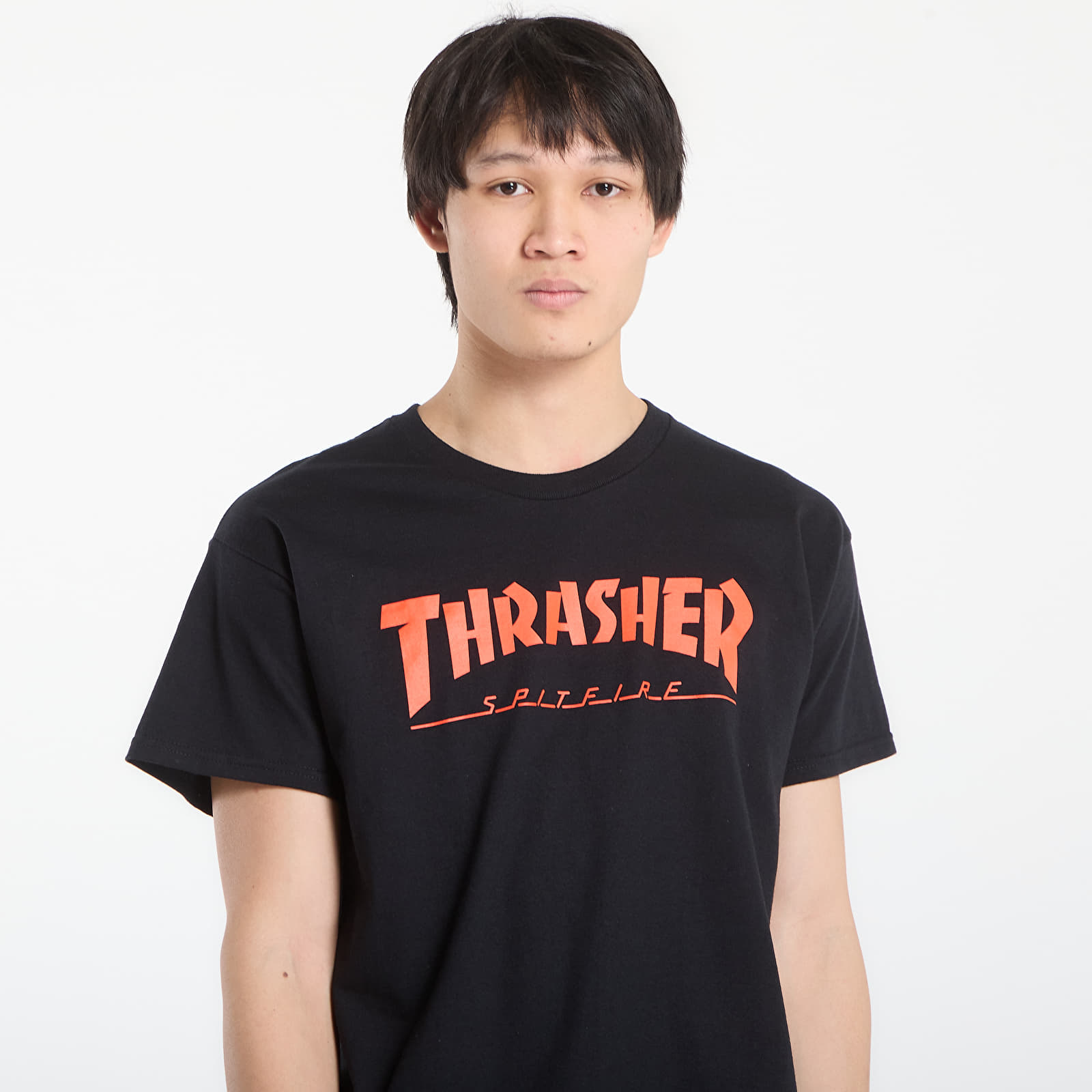 Koszulki Thrasher x Spitfire Big Head Jake T-Shirt Black