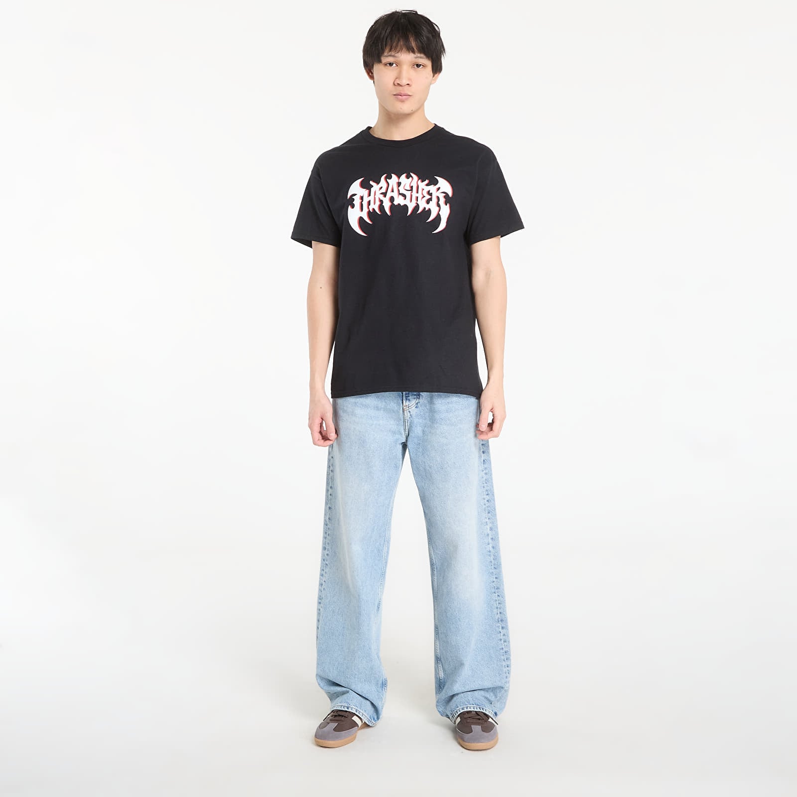 T-skjorter Thrasher Heavy Metal T-Shirt Black