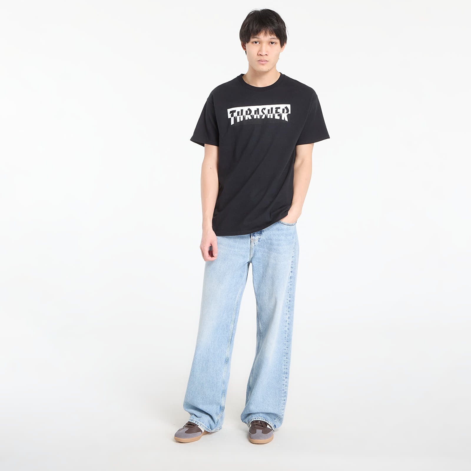 Magliette Thrasher Mixtape T-Shirt Black