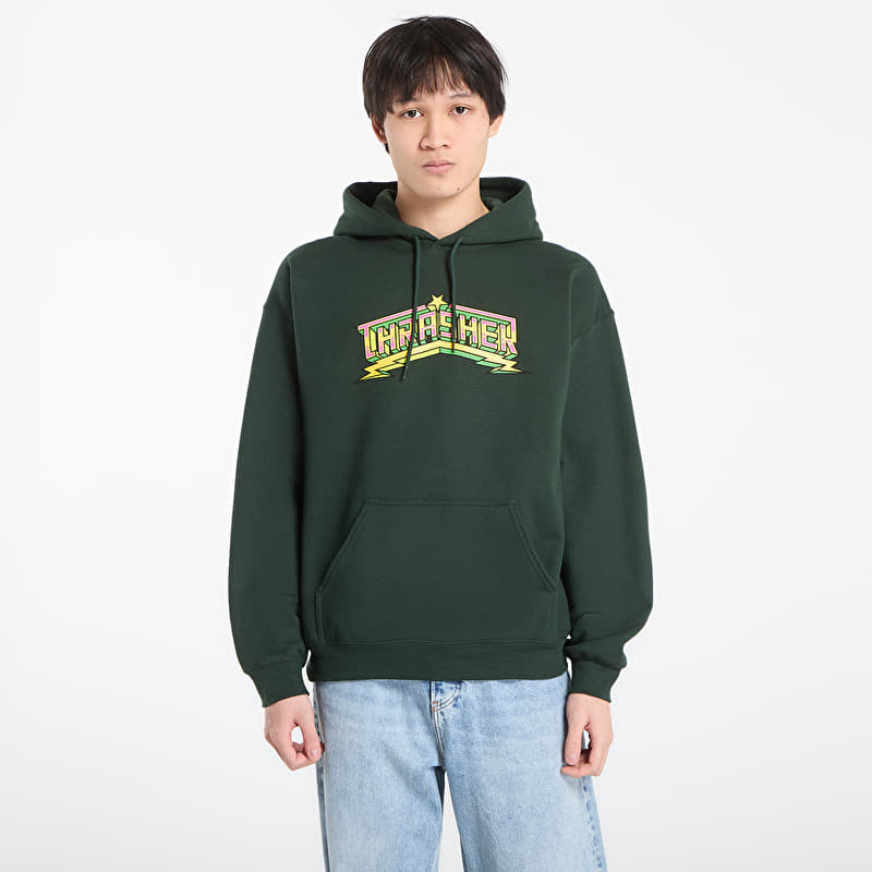 Mikina Thrasher Luchadora Hoodie Forest Green