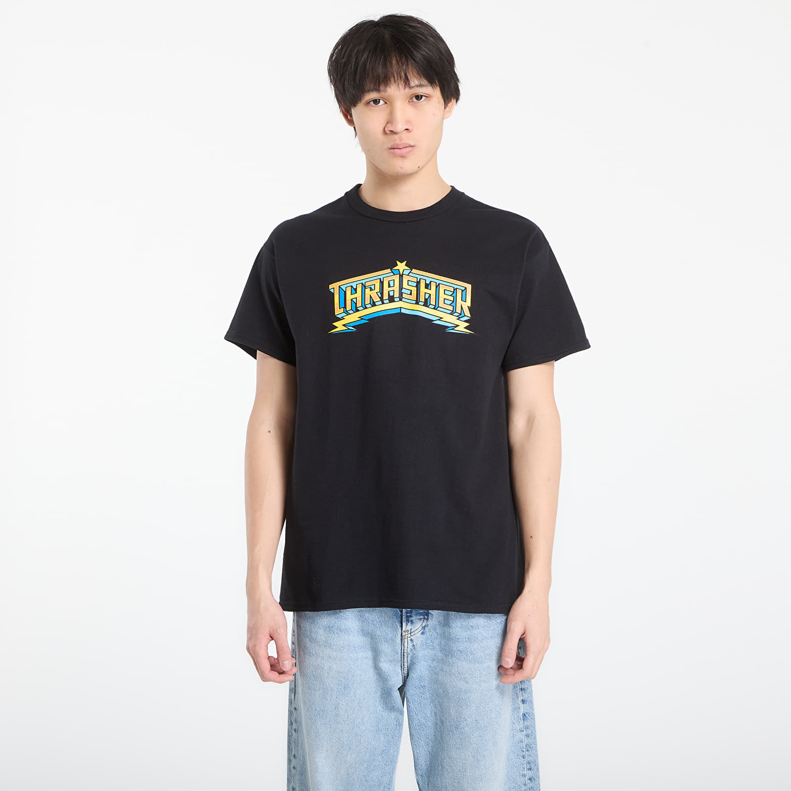 Tricou Thrasher Luchadora T-Shirt Black XXL