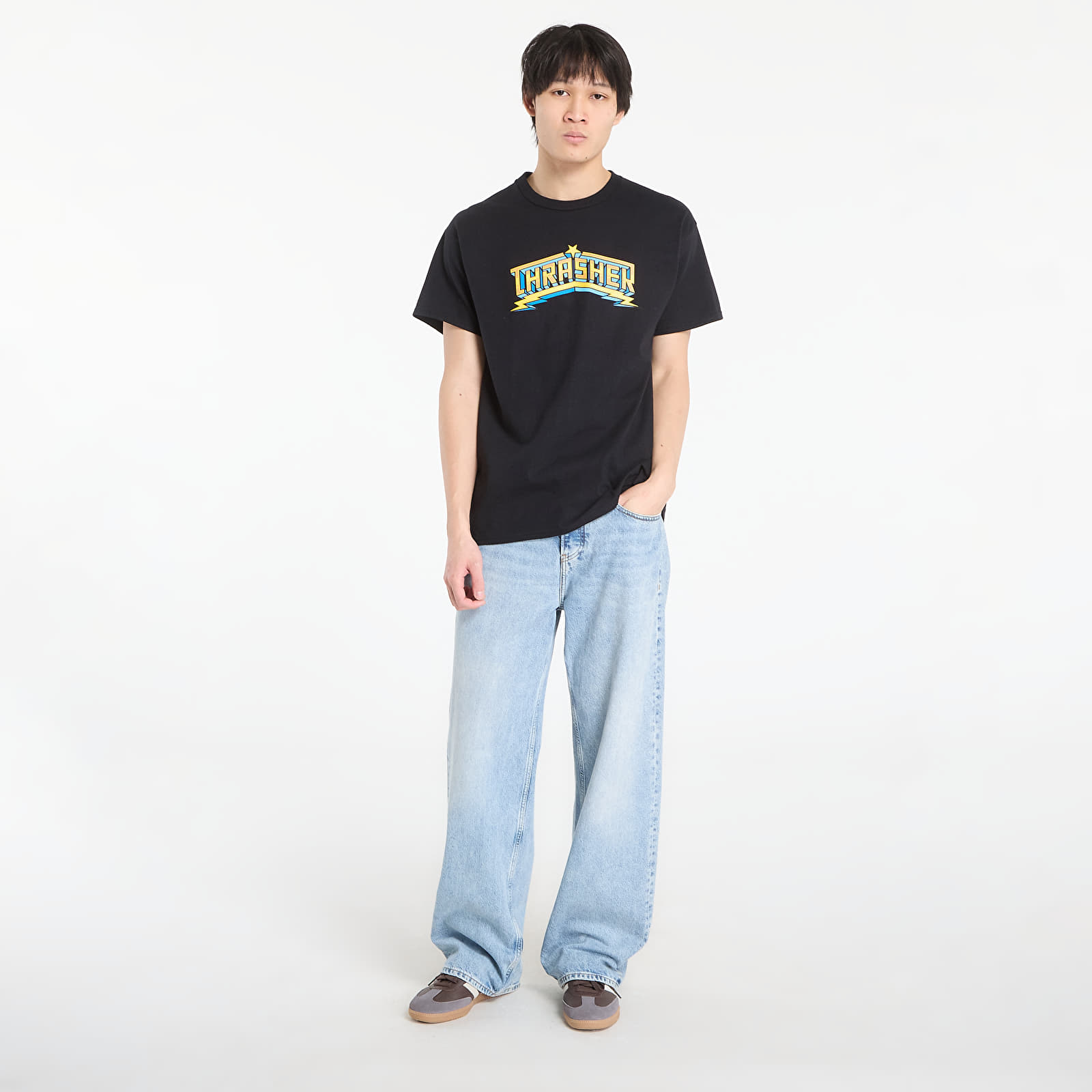 Magliette Thrasher Luchadora T-Shirt Black