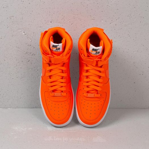 Nike air force 1 high lx leather orange discount