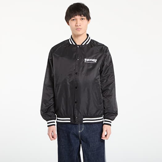 Giacca Thrasher Mag Logo Dugout Jacket Black/ White