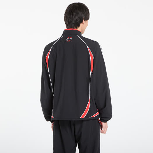 Hoodies and sweatshirts adidas Teamgeist Hz Black/ Better Scarlet