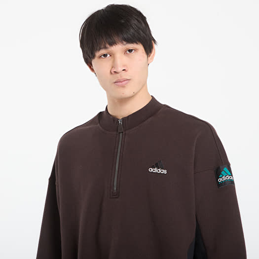 adidas Equipment Blocked Half-Zip Aurora Coffee | Footshop
