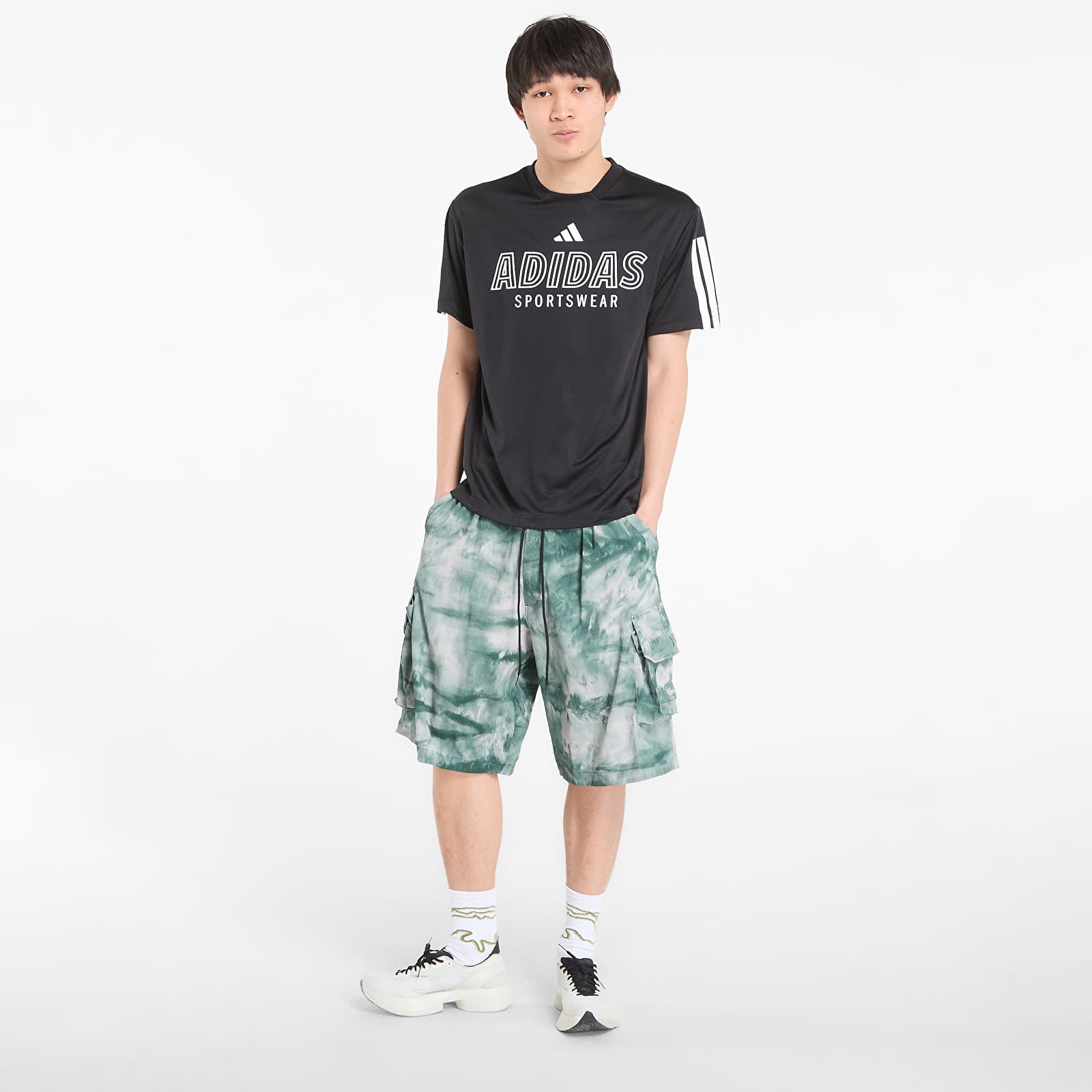 Kurzhosen Y-3 Aop Nylon Shorts Multicolor