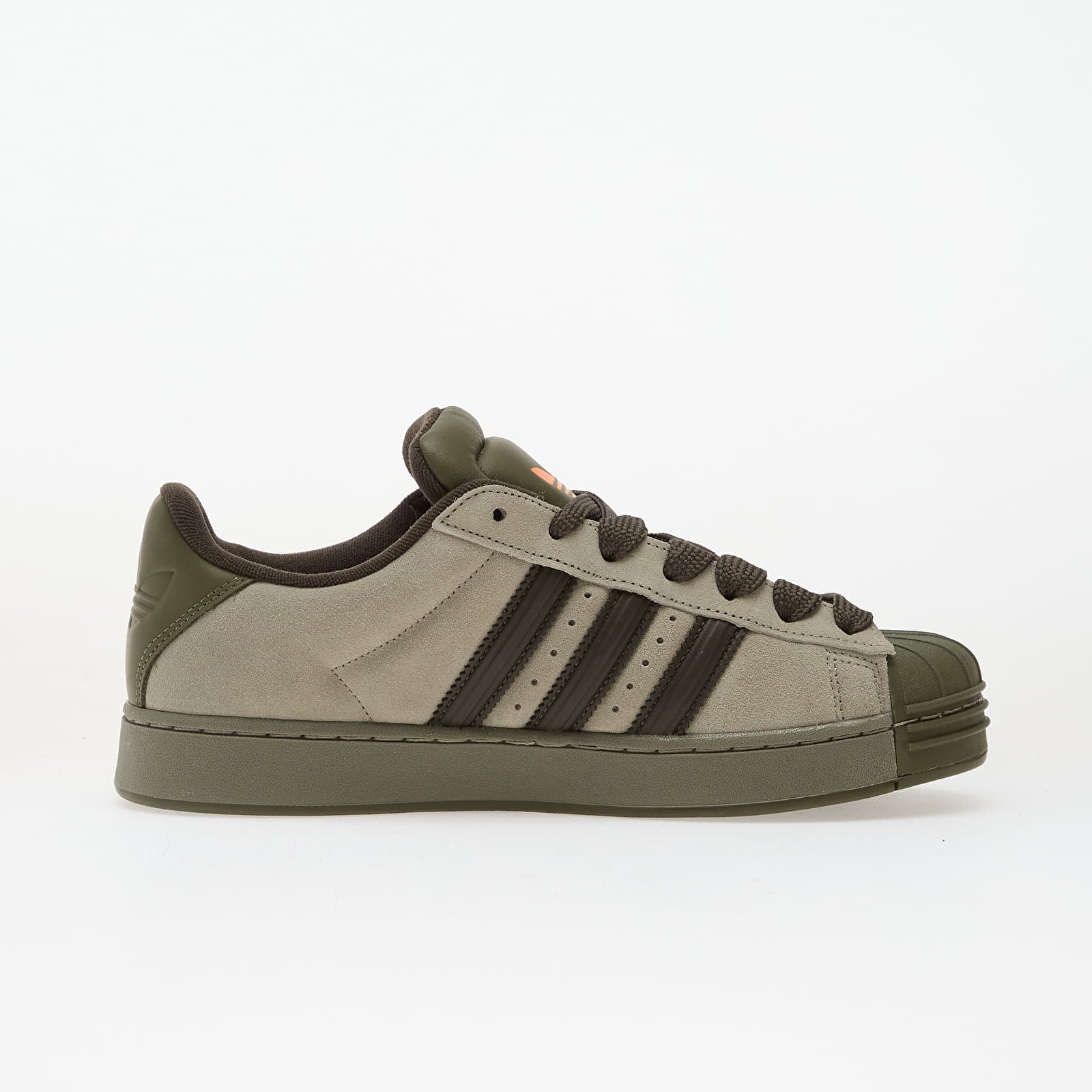 Pánské tenisky a boty adidas Superstar St Silver Pebble/ Shale Olive/ Olive Strata