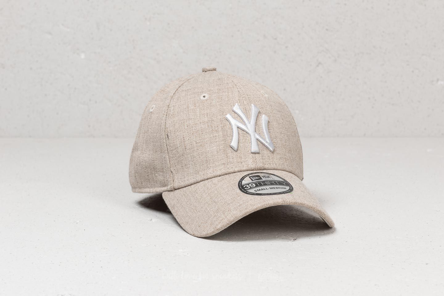 Casquette New Era 39Thirty New York Yankees Heather Navy - Taille Unique