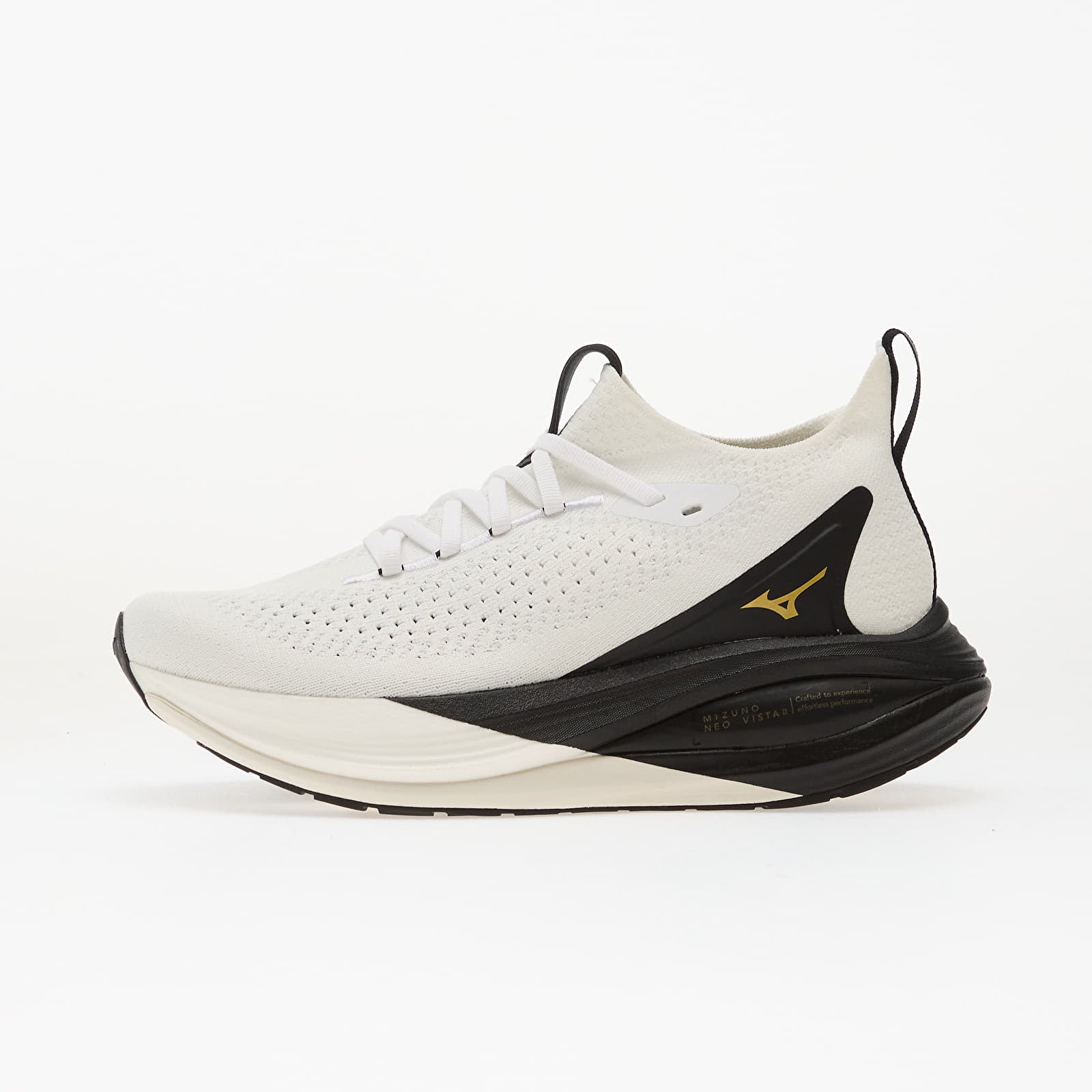 Herren Sneaker und Schuhe Mizuno Neo Vista 2 (U) White/ Black/ Gold
