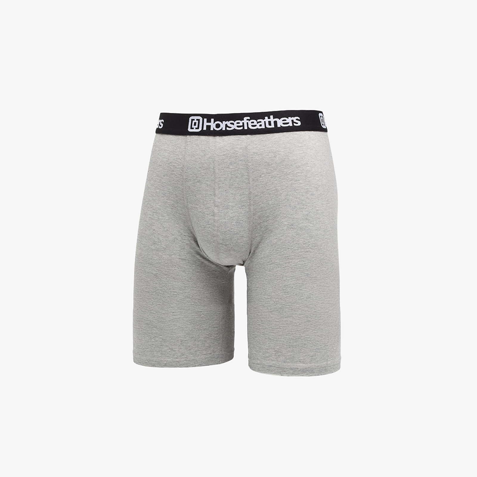 Boxershorts Horsefeathers Dynasty Long 3-Pack Boxer Shorts Heather Gray