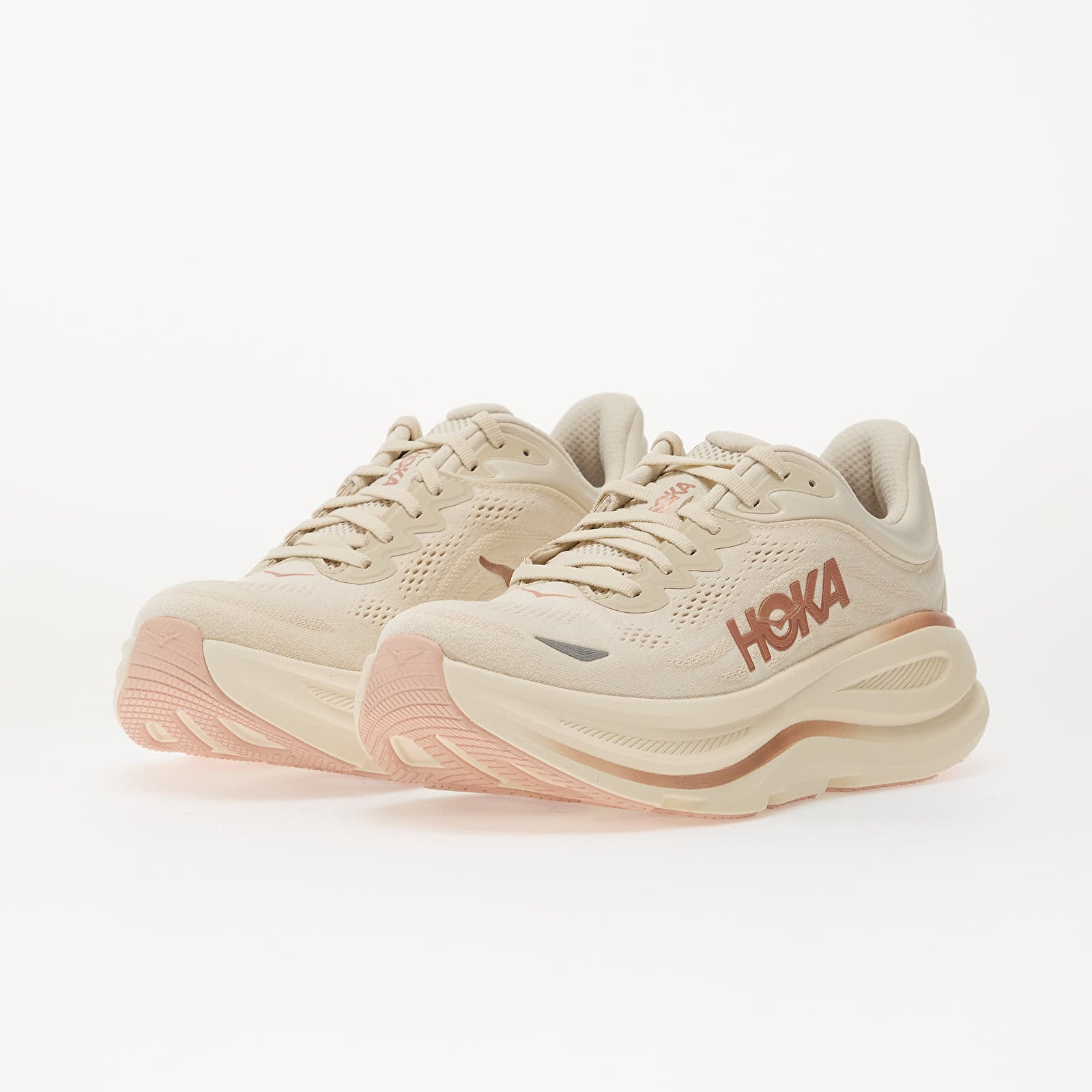 Naiste jalatsid Hoka® W Bondi 9 Oat Milk/ Rose Gold