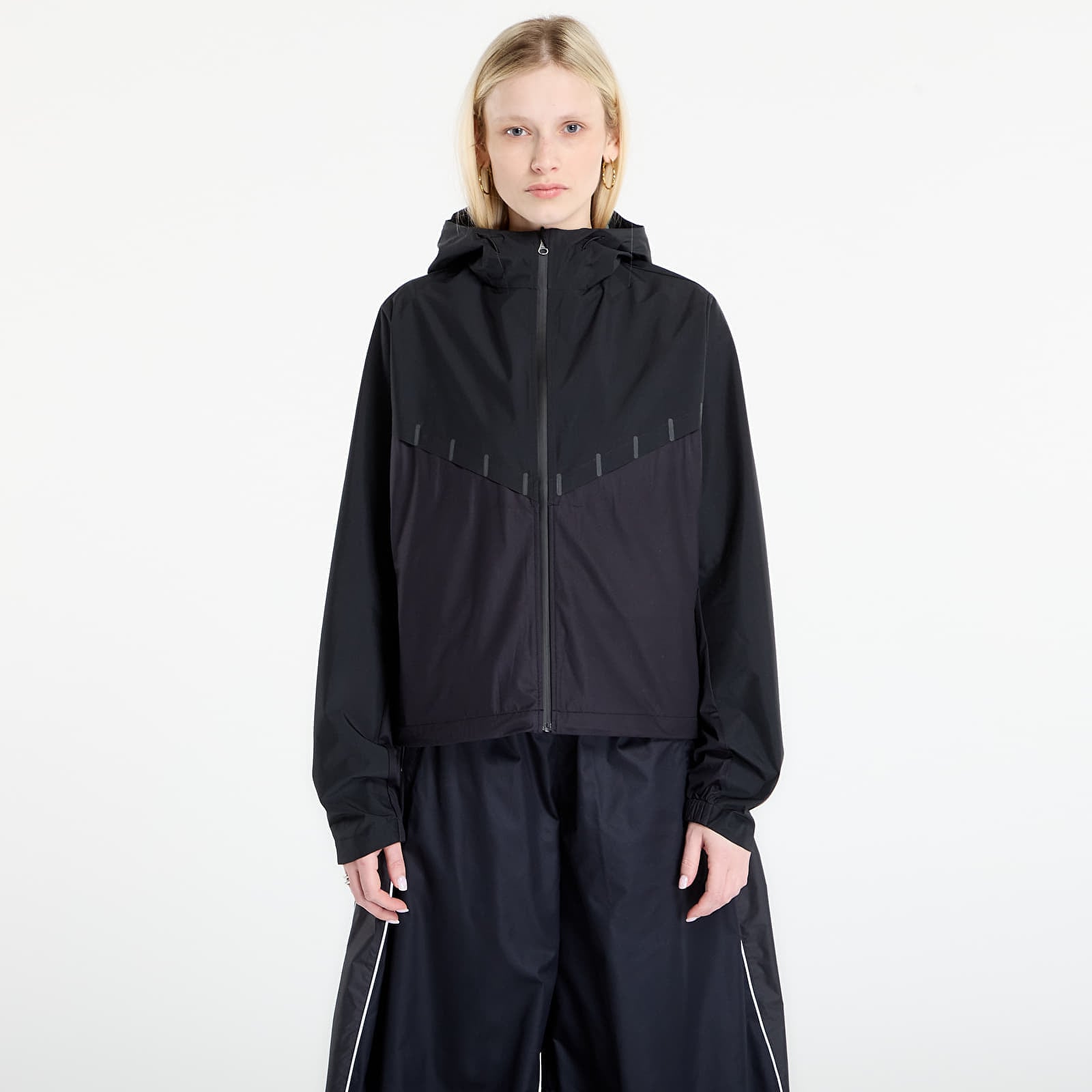 Jachetă Nike AeroSwift Aerogami Womens Storm-FIT Running Jacket Black/ Black S