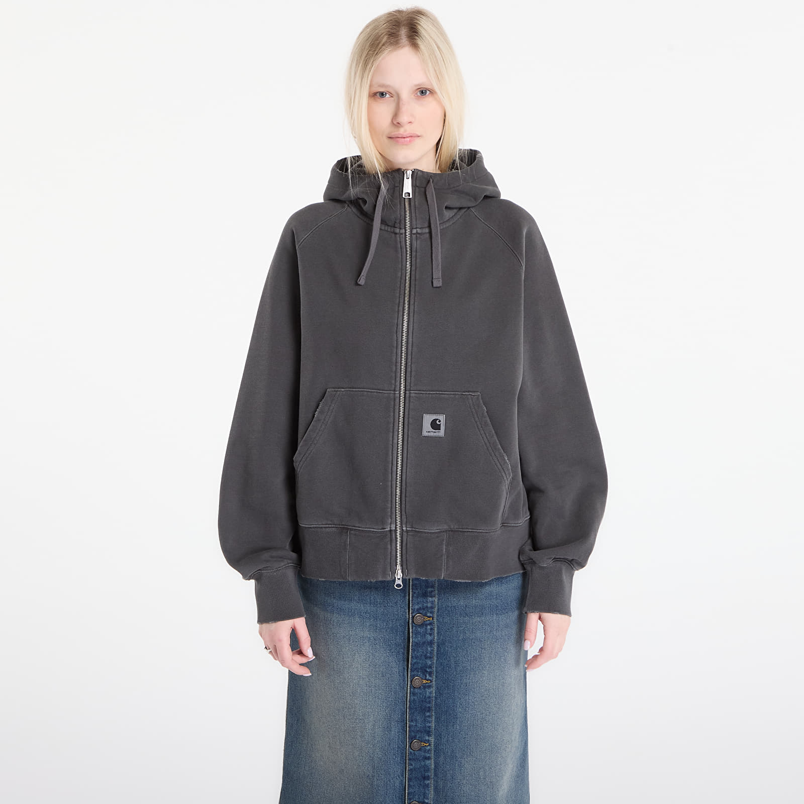 Hettegensere og sweatshirts Carhartt WIP W' Hooded Torion Jacket Black