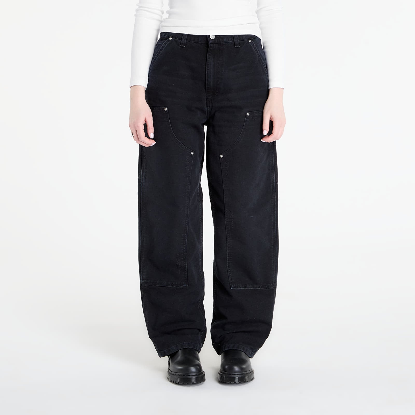 Jeans Carhartt WIP W' Brandon Double Knee Pant Black