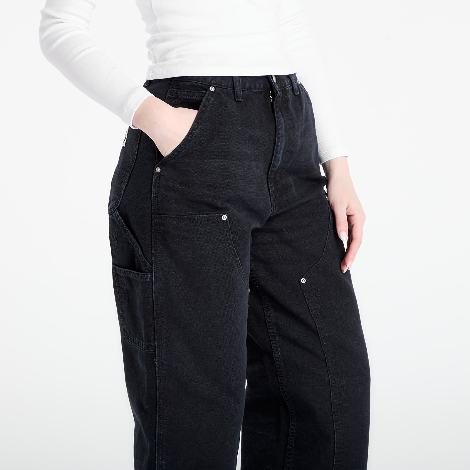 Jeans Carhartt WIP W' Brandon Double Knee Pant Black