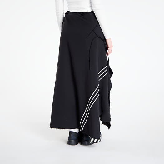 Skirts Y-3 Sport Uniform Raw Cut 3 Stripes Skirt Black (KF1191