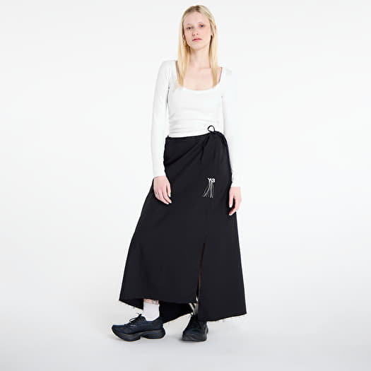 Skirts Y-3 Sport Uniform Raw Cut 3 Stripes Skirt Black (KF1191