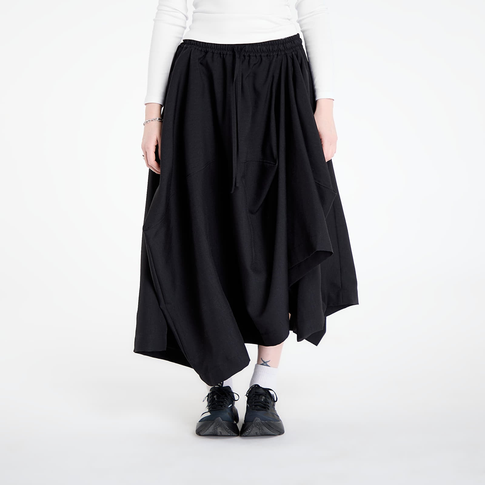 Fustă Y-3 Sport Uniform Skirt Black/ Chalk Pearl L