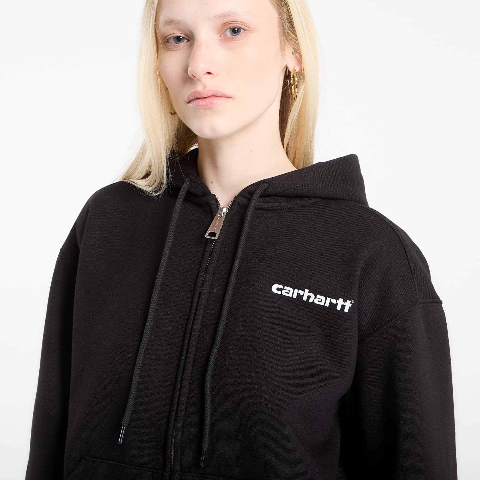 Hettegensere og sweatshirts Carhartt WIP Hooded Archive Lines Jacket UNISEX Black