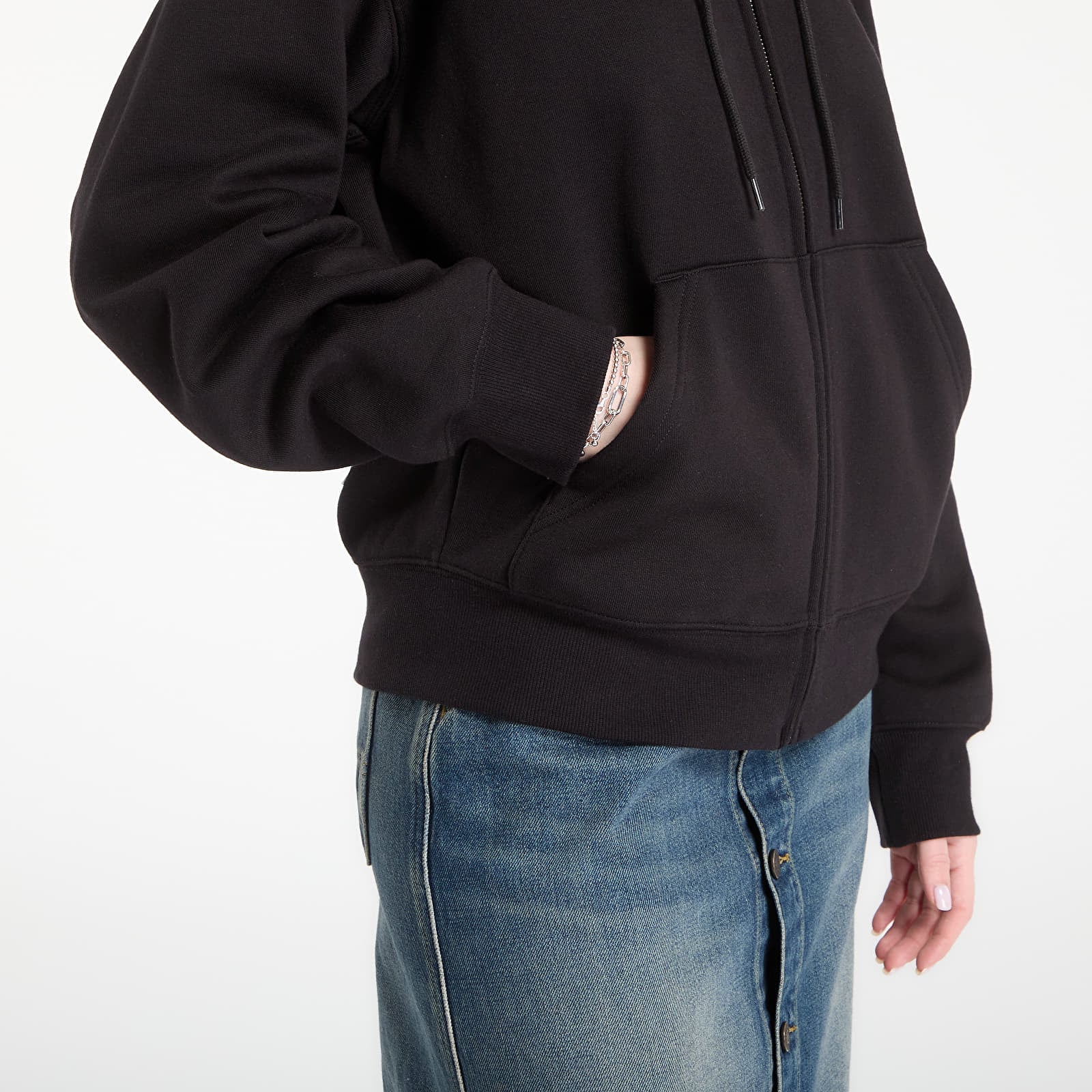 Hettegensere og sweatshirts Carhartt WIP Hooded Archive Lines Jacket UNISEX Black