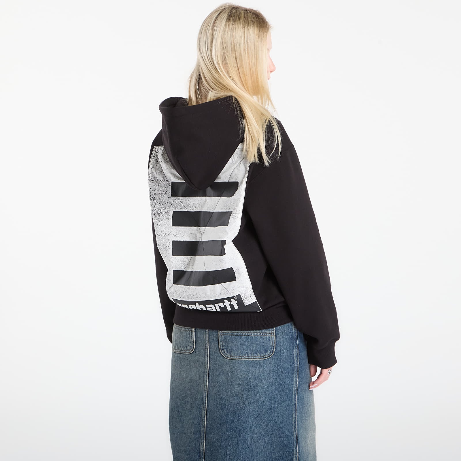 Hettegensere og sweatshirts Carhartt WIP Hooded Archive Lines Jacket UNISEX Black