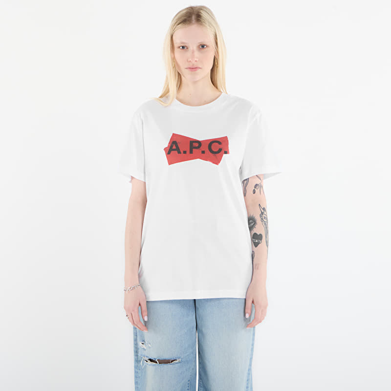 A.P.C. Scotch Rouge T-Shirt UNISEX White