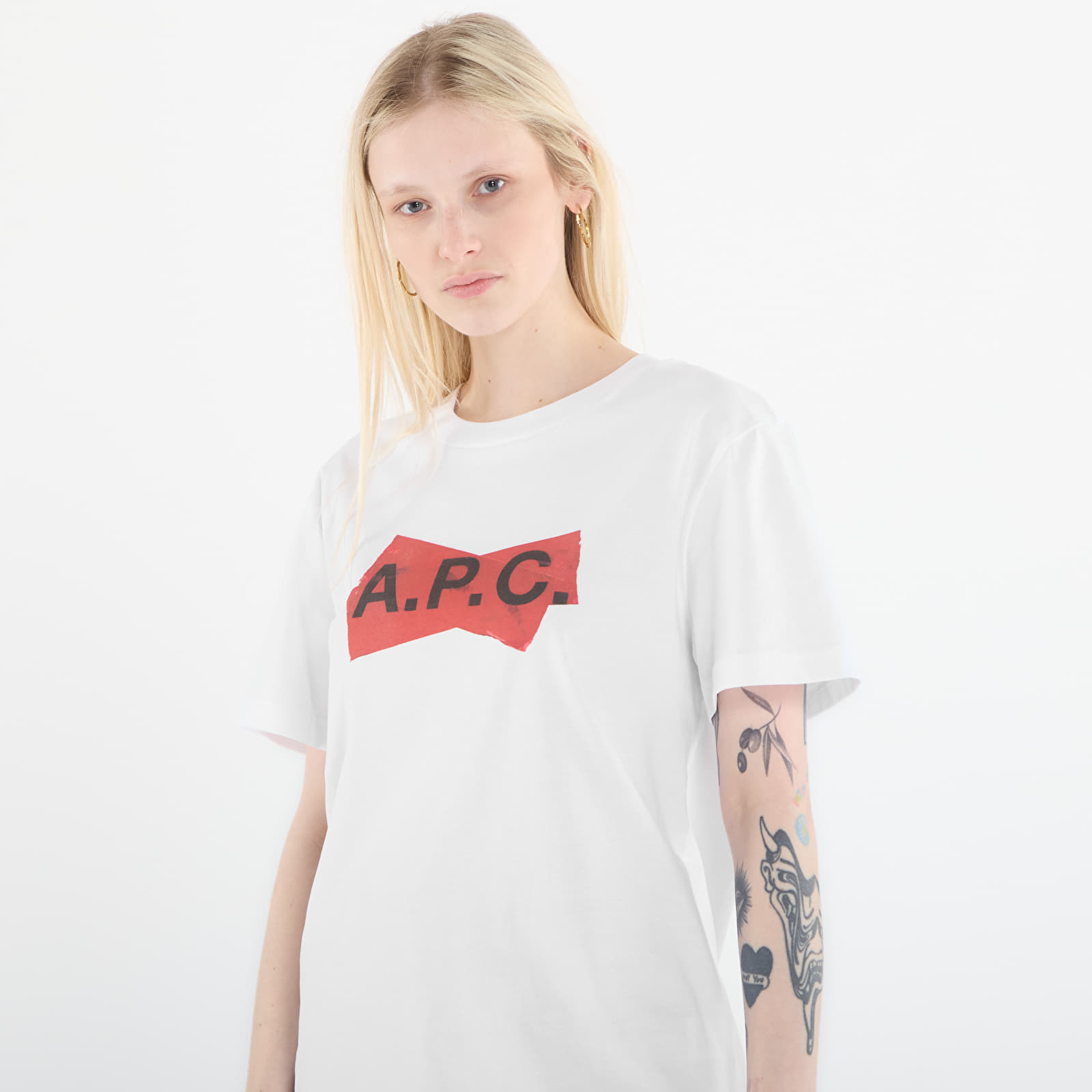 Футболки A.P.C. Scotch Rouge T-Shirt UNISEX White