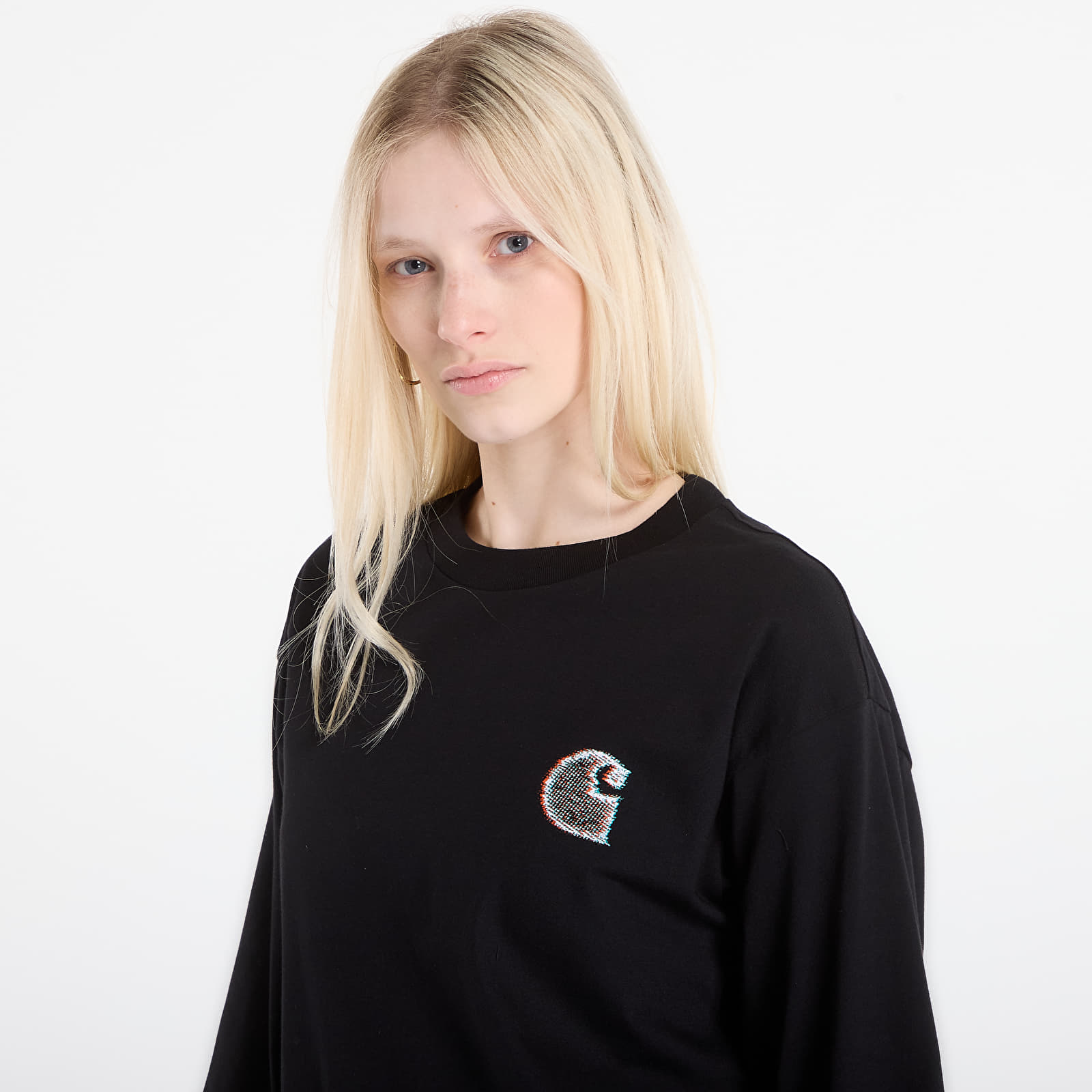 T-shirts til mænd Carhartt WIP L/S Mind Your Head T-Shirt UNISEX Black