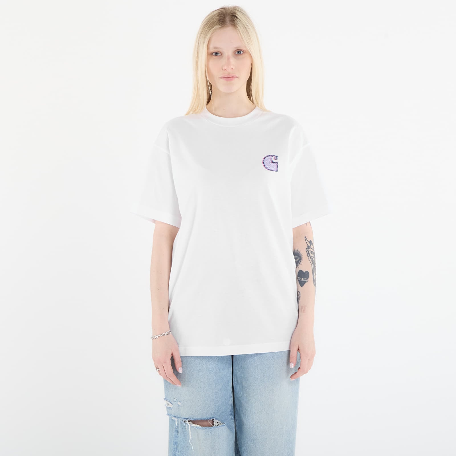   Μπλούζες Carhartt WIP S/S Mind Your Head T-Shirt UNISEX White