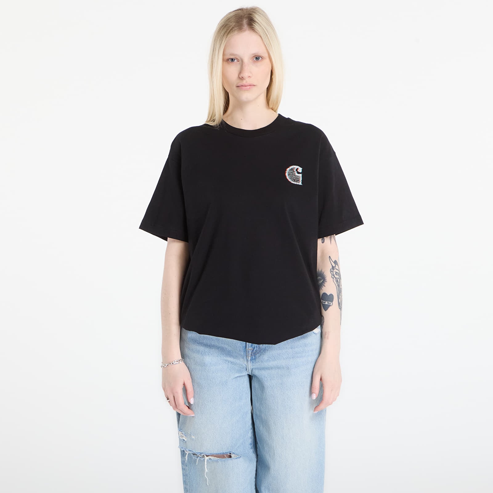   Μπλούζες Carhartt WIP S/S Mind Your Head T-Shirt UNISEX Black