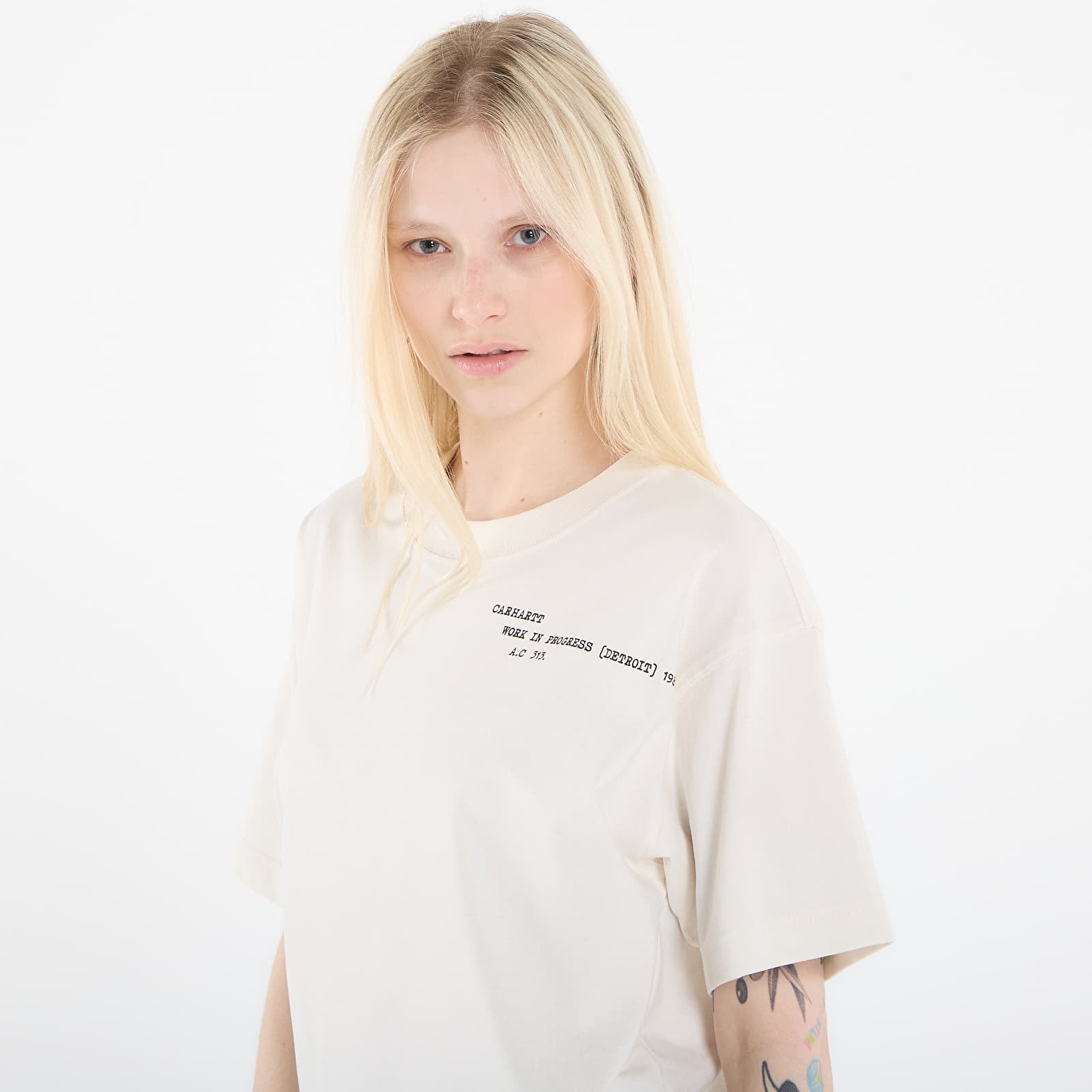 T-shirts Carhartt WIP S/S Punched T-Shirt UNISEX Wax