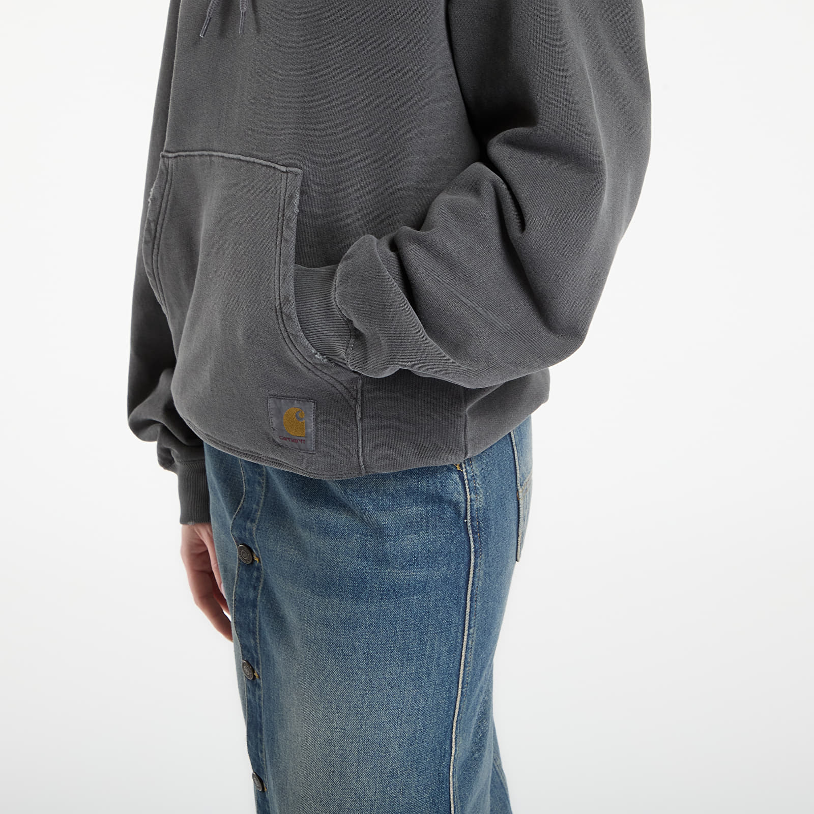 Sweatjacken und Sweatshirts Carhartt WIP Hooded Torion Sweat UNISEX Black