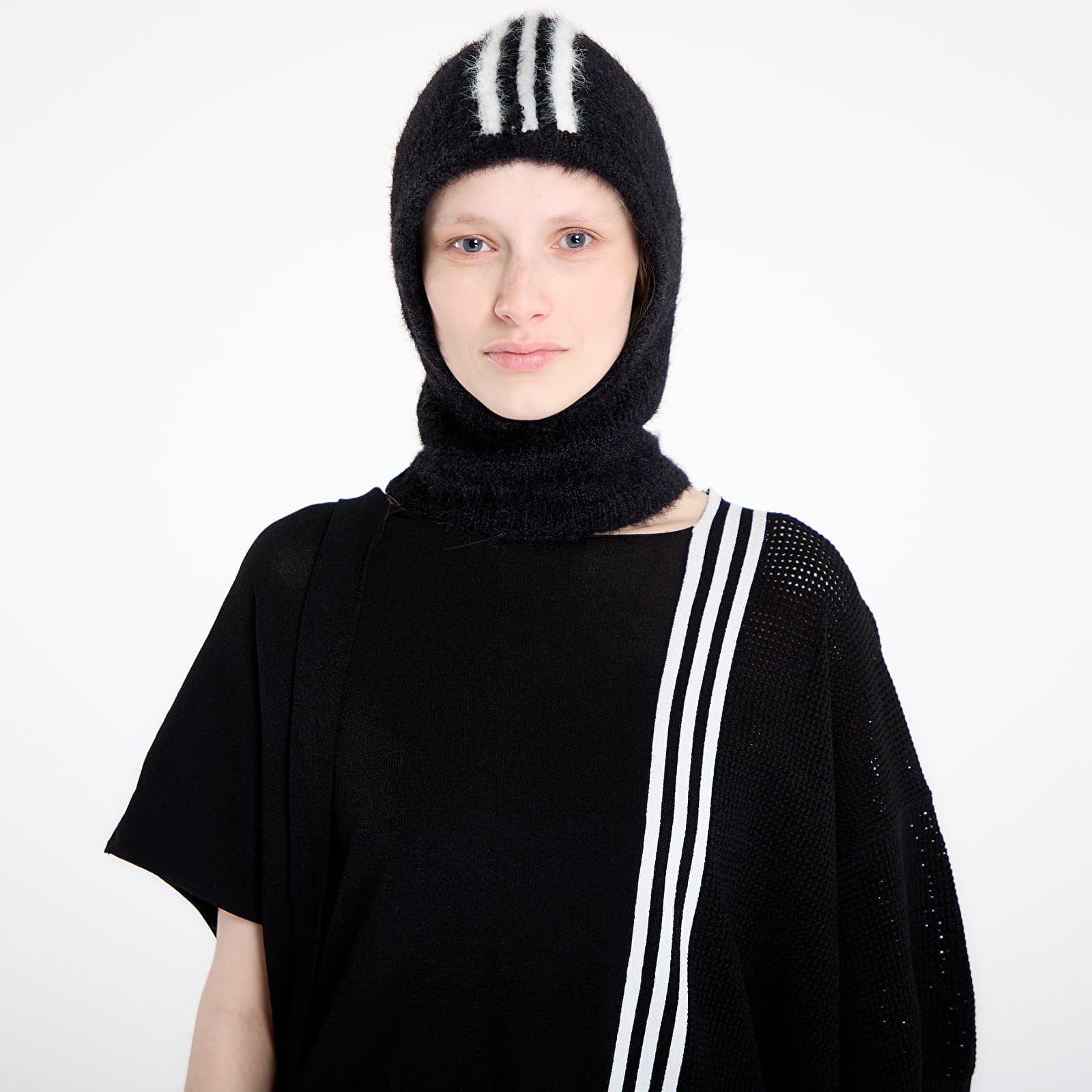 Roupas de cabeça adidas Faux Fur Balaclava Black