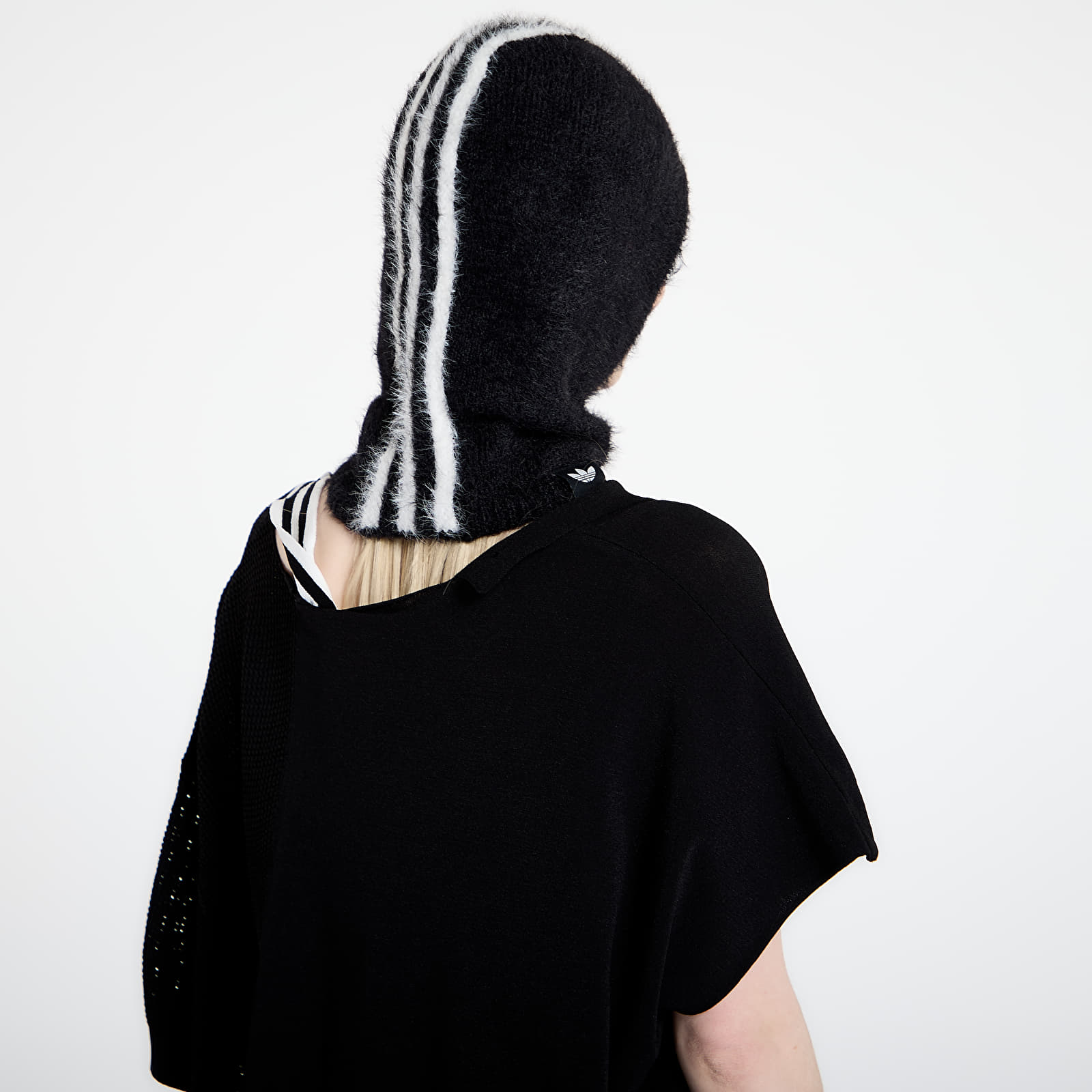 Roupas de cabeça adidas Faux Fur Balaclava Black