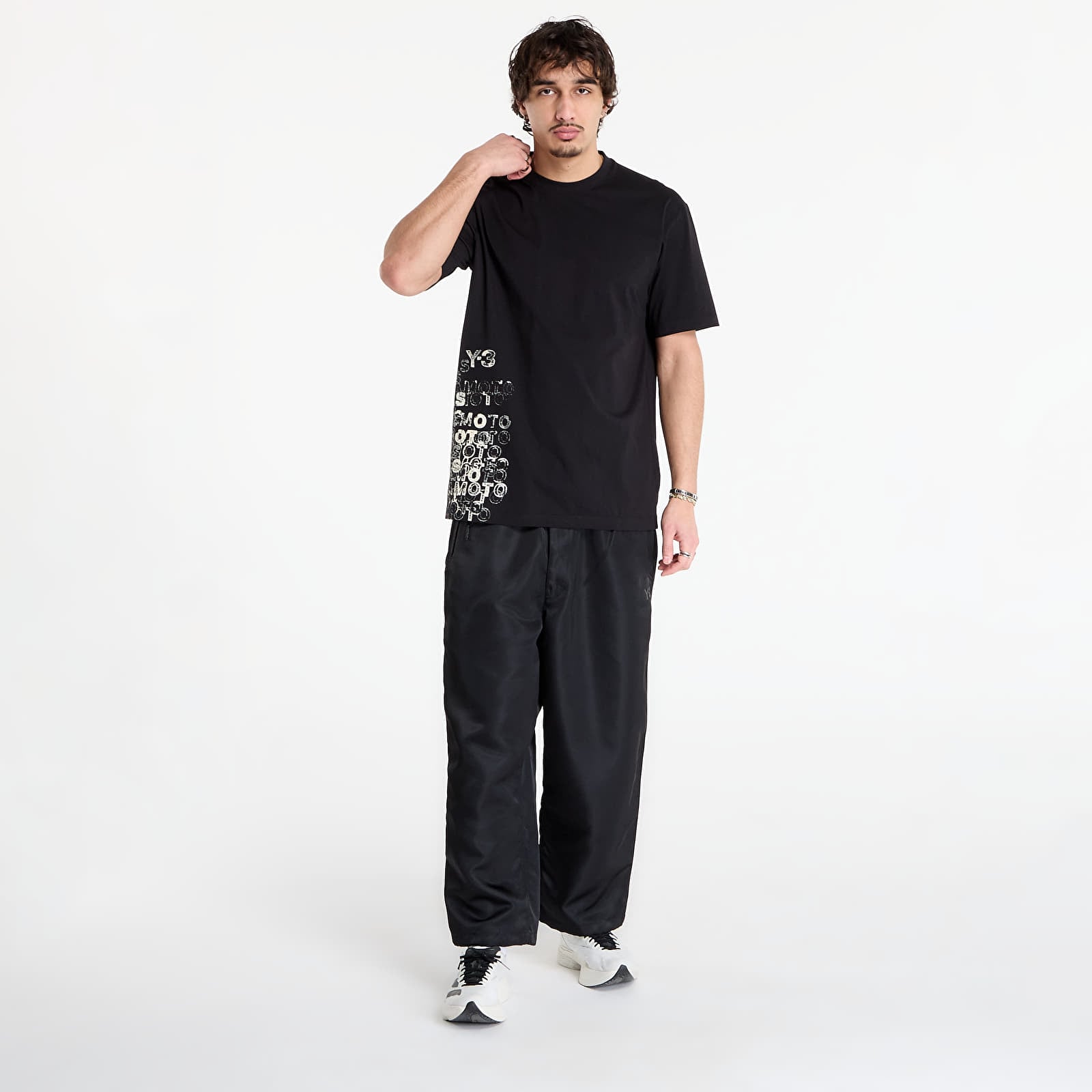 Tričká Y-3 Brushed Terry Crew Sweatshirt Light Brown