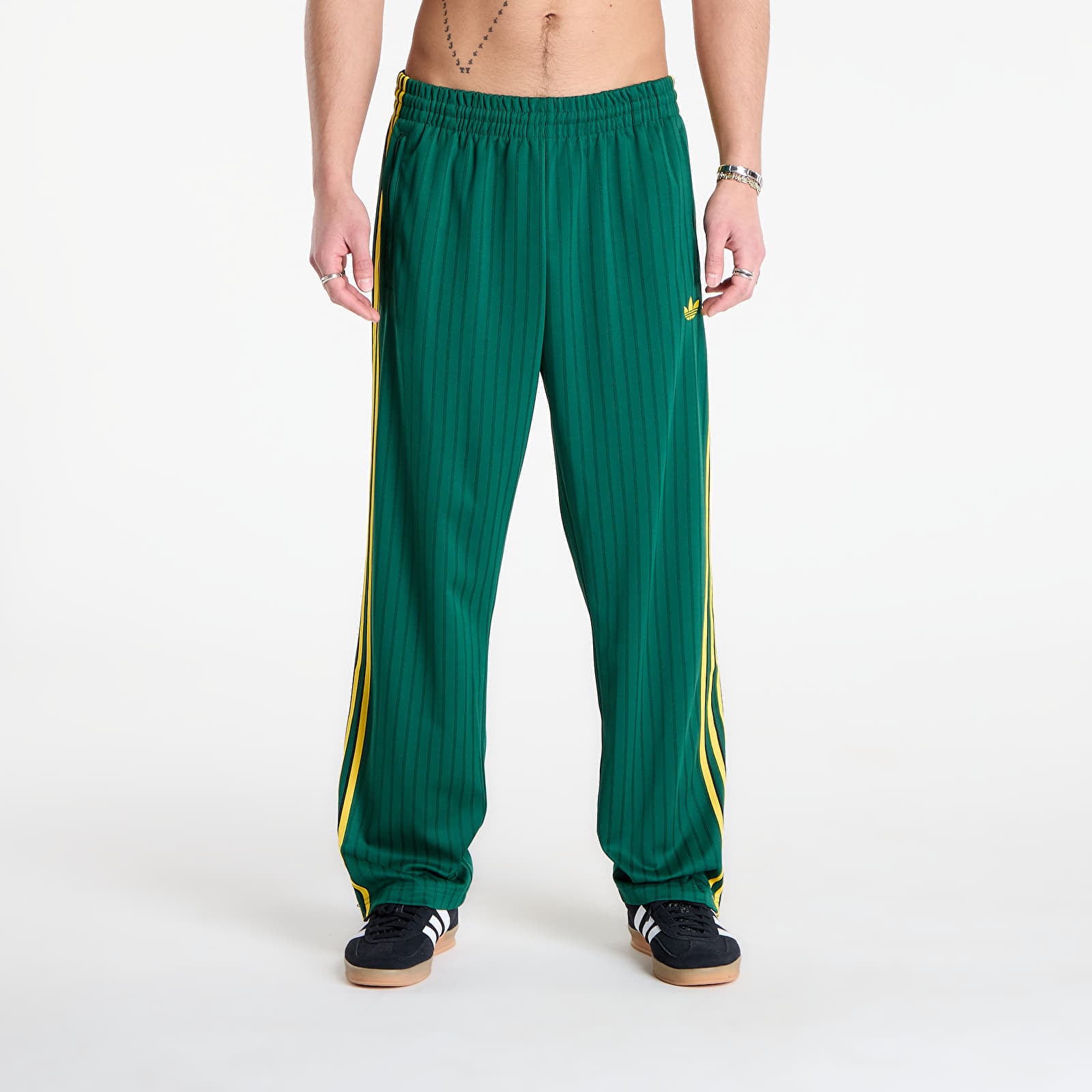 Pantaloni de trening adidas Firebird Track Pants Collegiate Green L