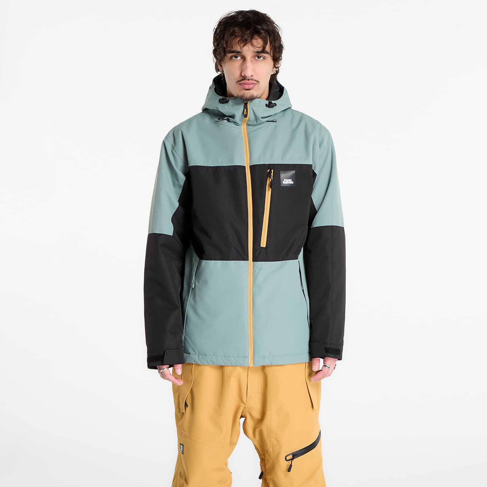 Jachetă Horsefeathers Recon Jacket Iceberg Green/ Black L