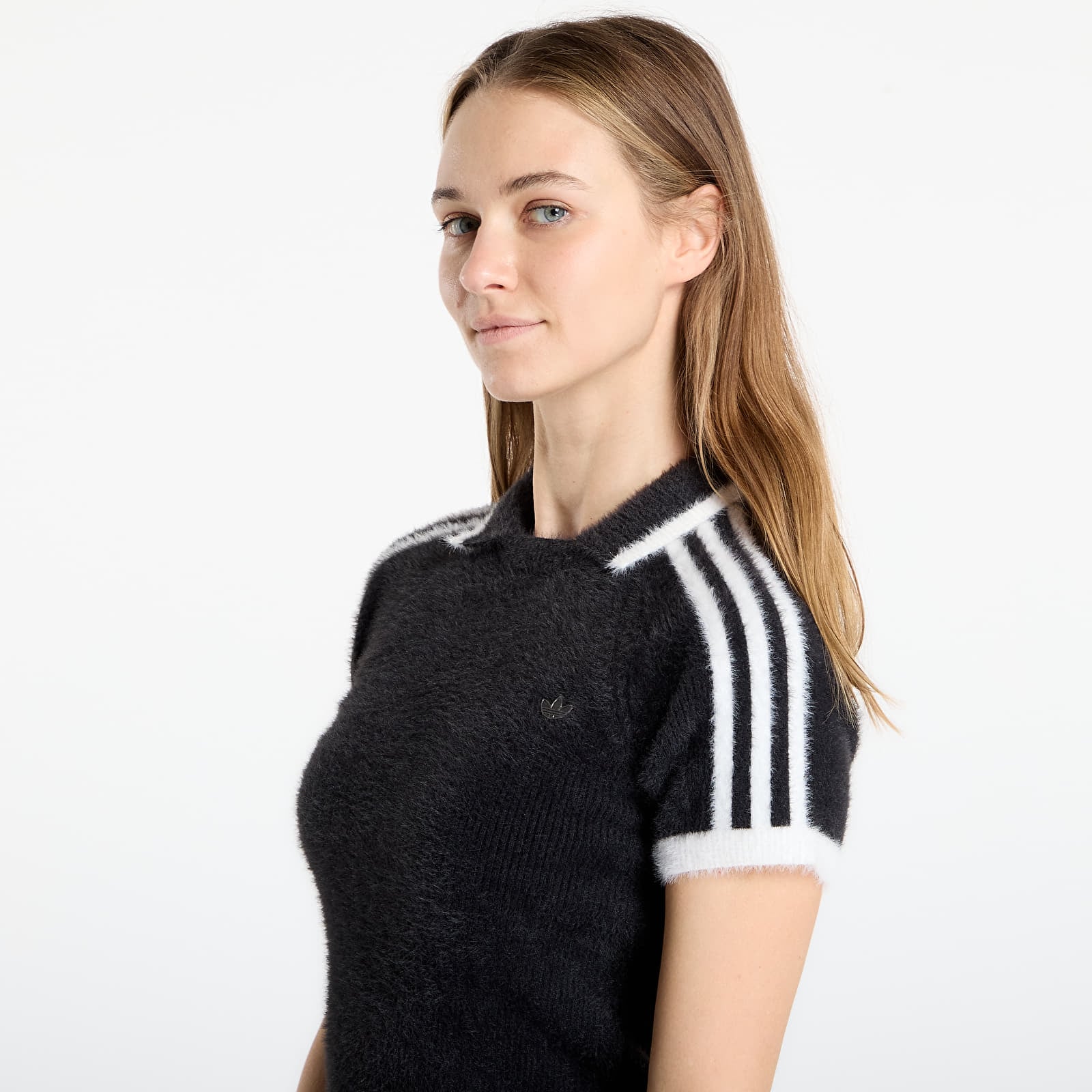 Majice T-shirt adidas Knit Cali T Black