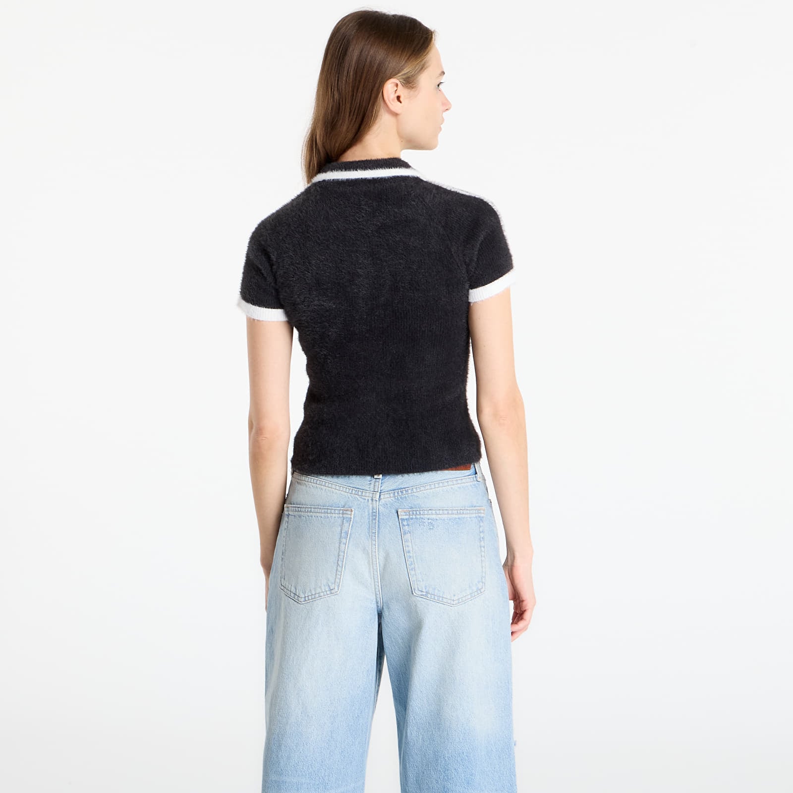 Majice T-shirt adidas Knit Cali T Black