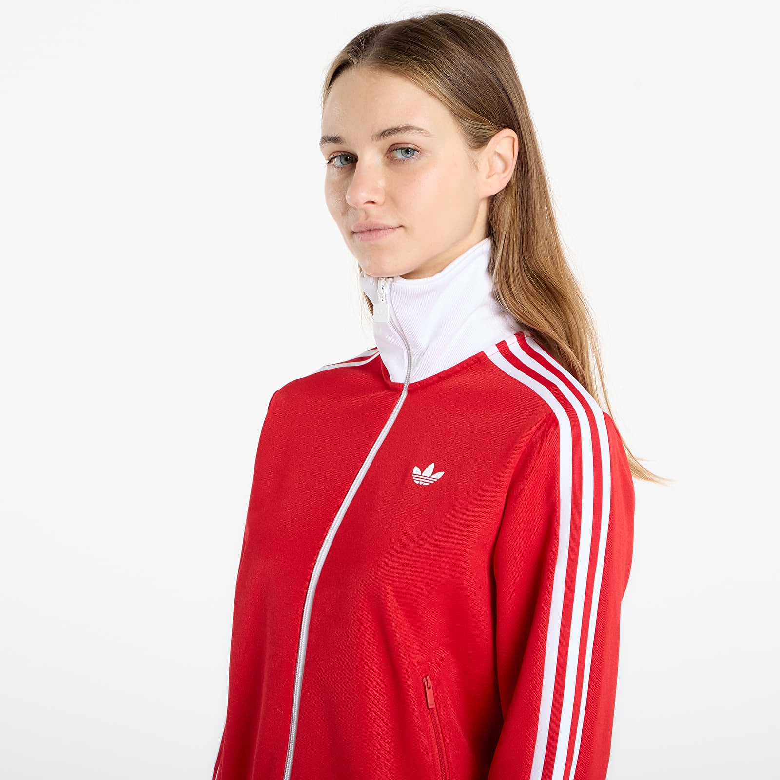 Hoodies and sweatshirts  adidas Classic Tt Better Scarlet/ White